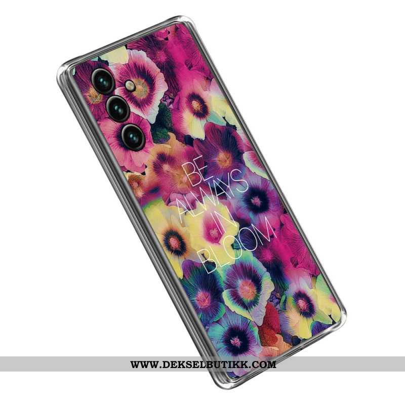 Deksel Til Samsung Galaxy A14 / A14 5G Floral Silikon