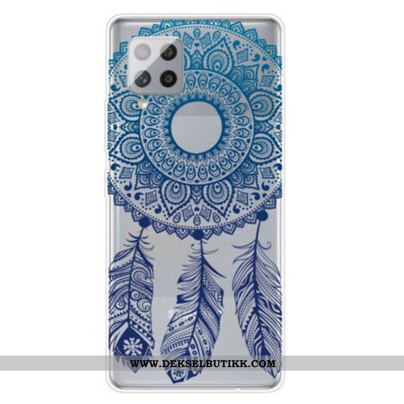 Deksel Til Samsung Galaxy A42 5G Single Flower Mandala