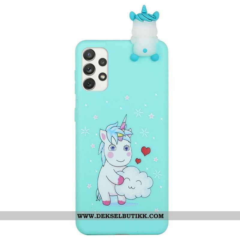 Deksel Til Samsung Galaxy A53 5G Unicorn Fun 3d