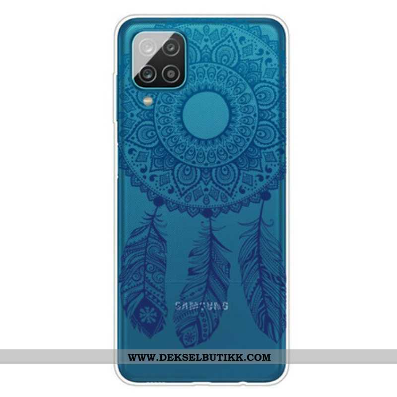 Deksel Til Samsung Galaxy M12 / A12 Single Flower Mandala