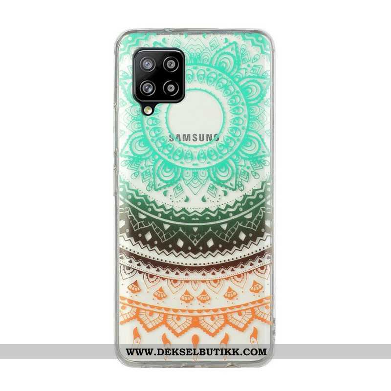 Deksel Til Samsung Galaxy M12 / A12 Sømløse Blomstermandala