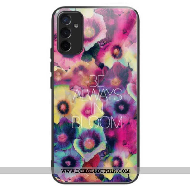 Deksel Til Samsung Galaxy M13 Be Always In Bloom Herdet Glass