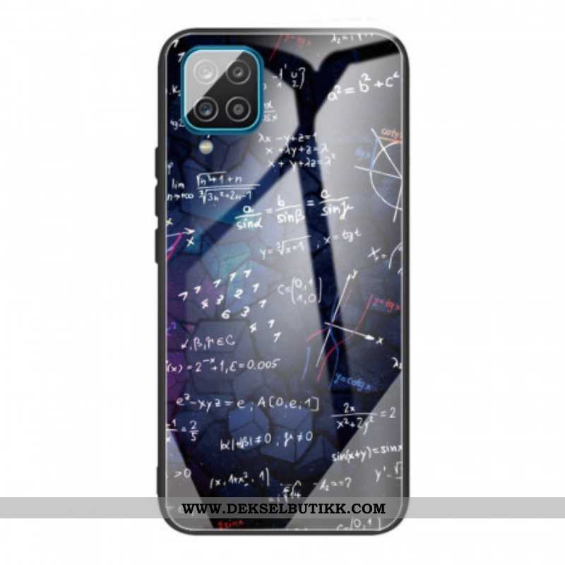 Deksel Til Samsung Galaxy M32 Matematiske Beregninger Av Herdet Glass