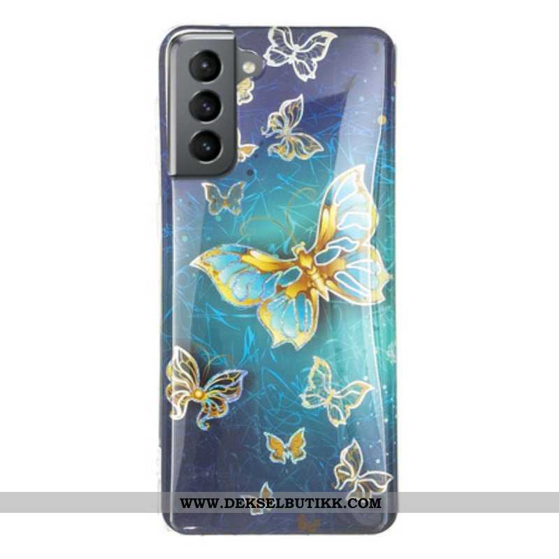 Deksel Til Samsung Galaxy S21 FE Design Sommerfugler