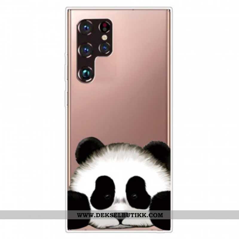 Deksel Til Samsung Galaxy S22 Ultra 5G Sømløs Panda