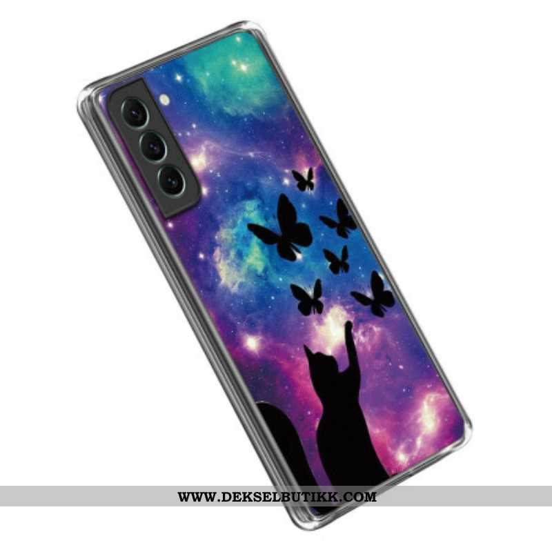 Deksel Til Samsung Galaxy S23 5G Space Cat Silikon