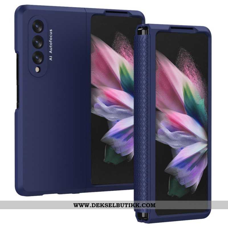 Deksel Til Samsung Galaxy Z Fold 3 5G Med Skjermbeskytter Og Hengsel