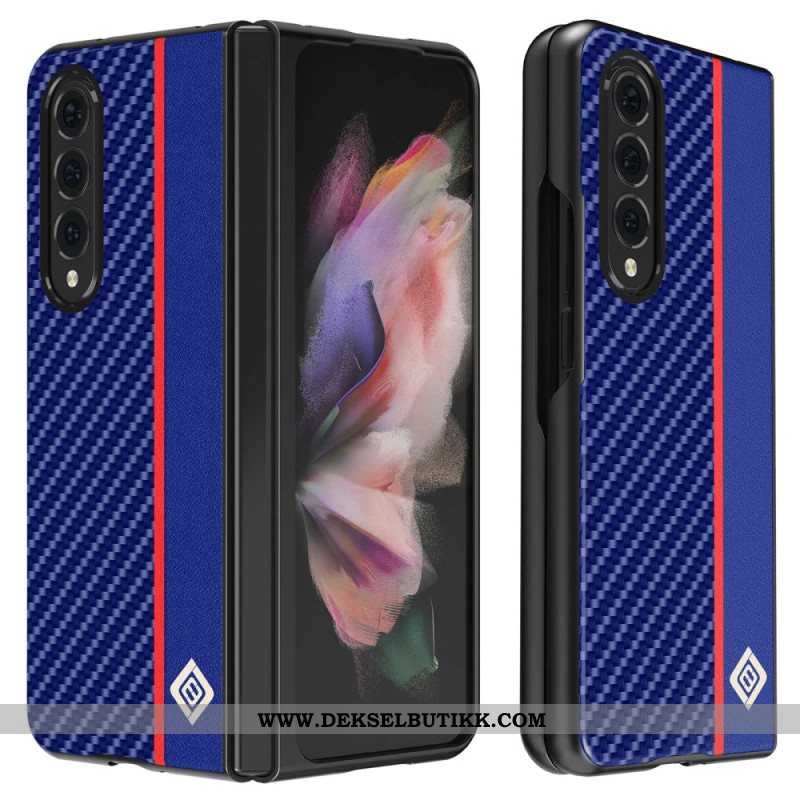 Deksel Til Samsung Galaxy Z Fold 4 Carbon Fiber Line Lc. Imeeke