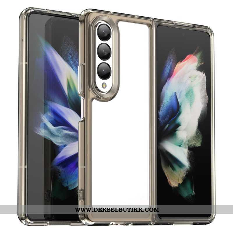 Deksel Til Samsung Galaxy Z Fold 4 Plast Farge