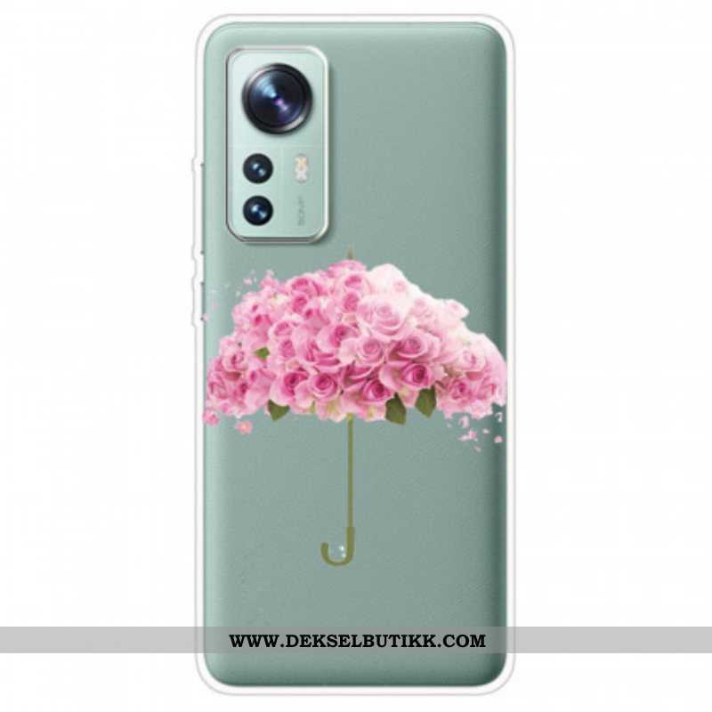 Deksel Til Xiaomi 12 / 12X Floral Paraply