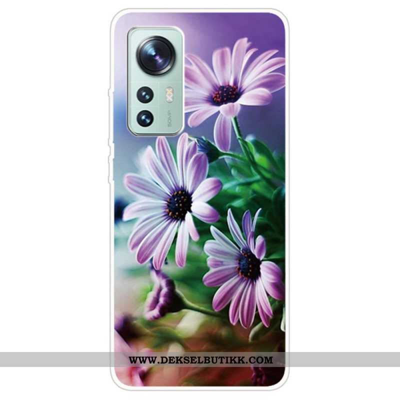 Deksel Til Xiaomi 12 Pro Floral Silikon