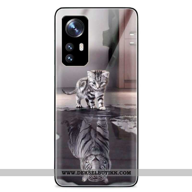 Deksel Til Xiaomi 12 Pro Kitten Dream Herdet Glass