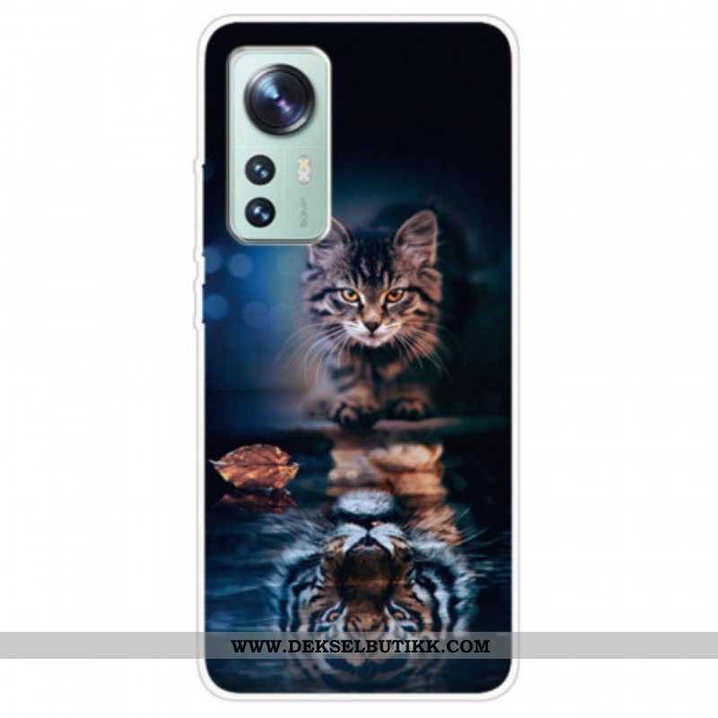 Deksel Til Xiaomi 12 Pro Watchful Cat Silikon