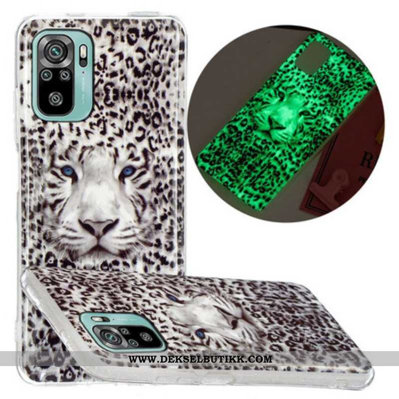 Deksel Til Xiaomi Redmi Note 10 / 10S Leopard Fluorescerende