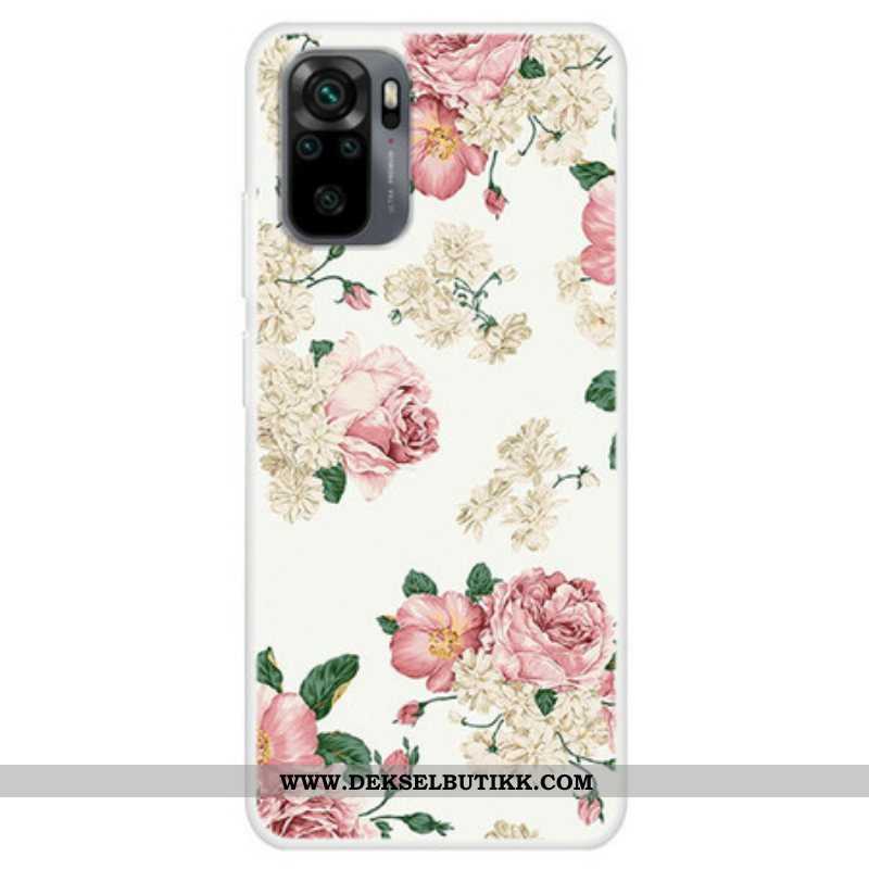 Deksel Til Xiaomi Redmi Note 10 / 10S Liberty Blomster