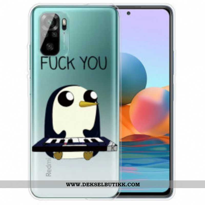 Deksel Til Xiaomi Redmi Note 10 / 10S Penguin Knulle Deg