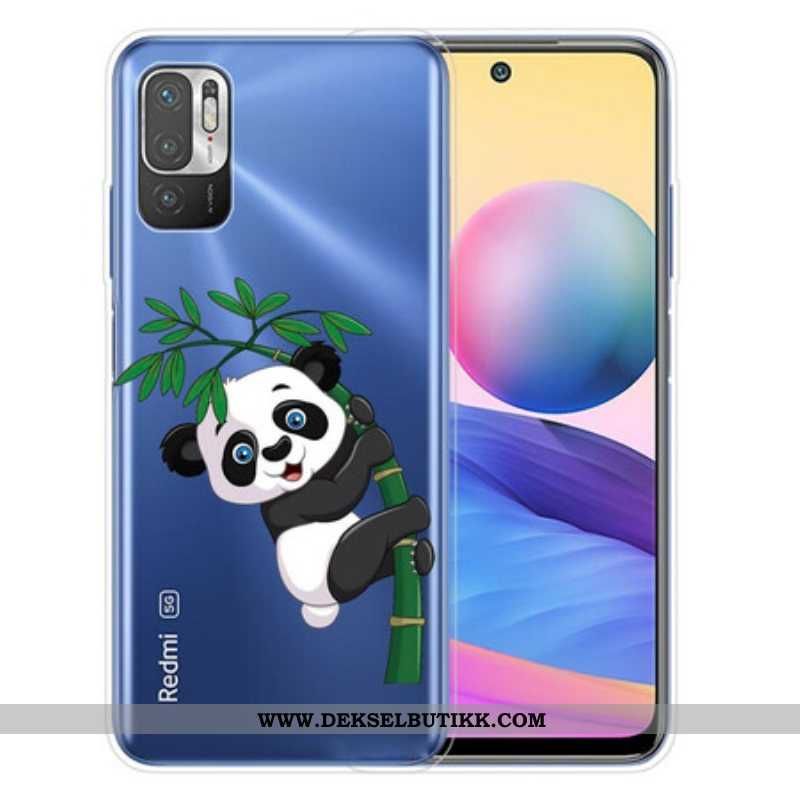 Deksel Til Xiaomi Redmi Note 10 5G Panda På Bambus