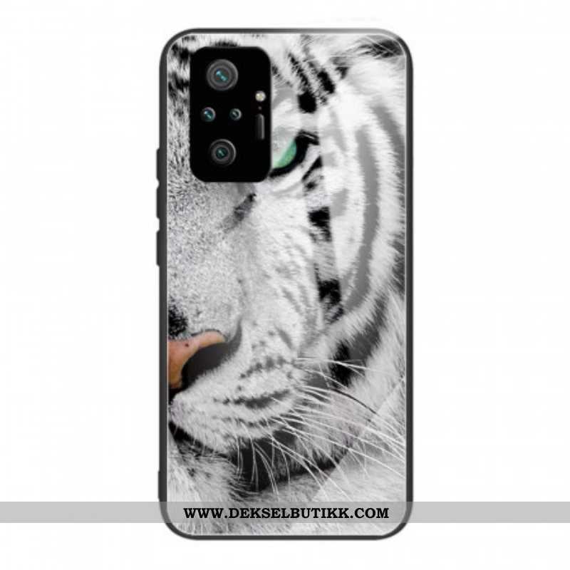 Deksel Til Xiaomi Redmi Note 10 Pro Tiger Herdet Glass