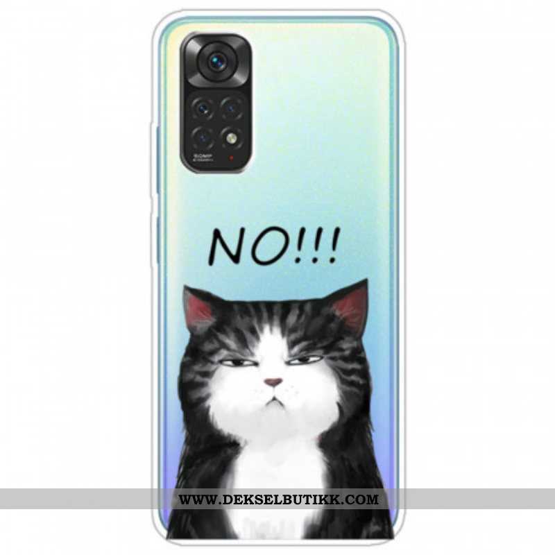 Deksel Til Xiaomi Redmi Note 11 / 11S Katten Som Sier Nei