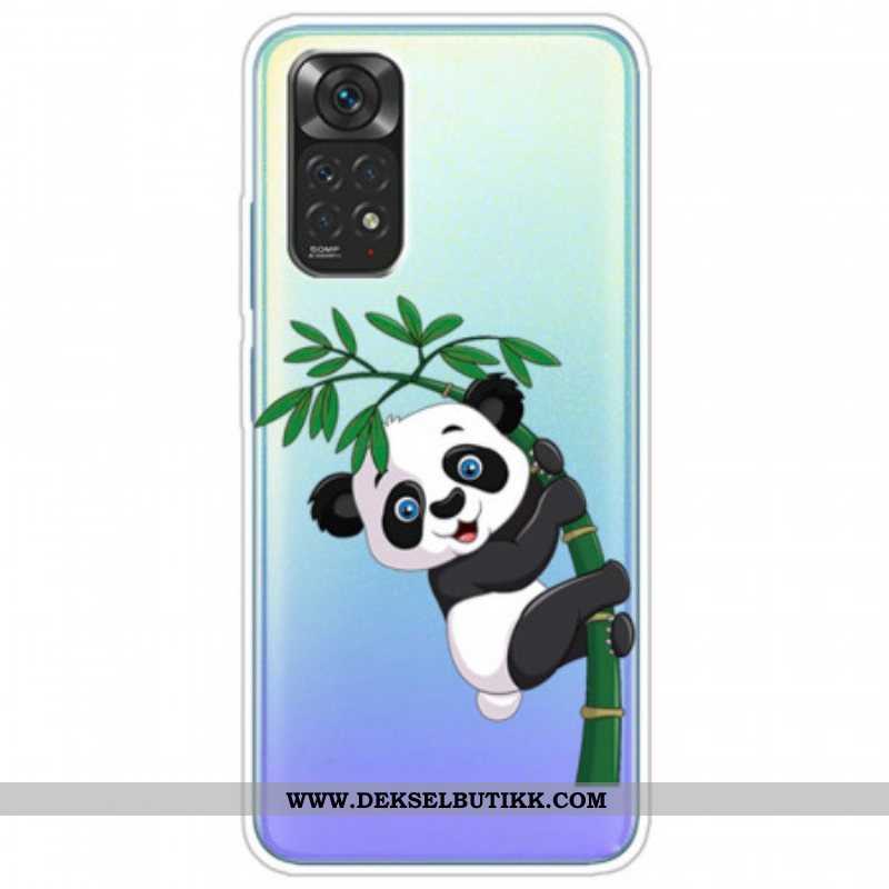 Deksel Til Xiaomi Redmi Note 11 / 11S Panda På Bambus