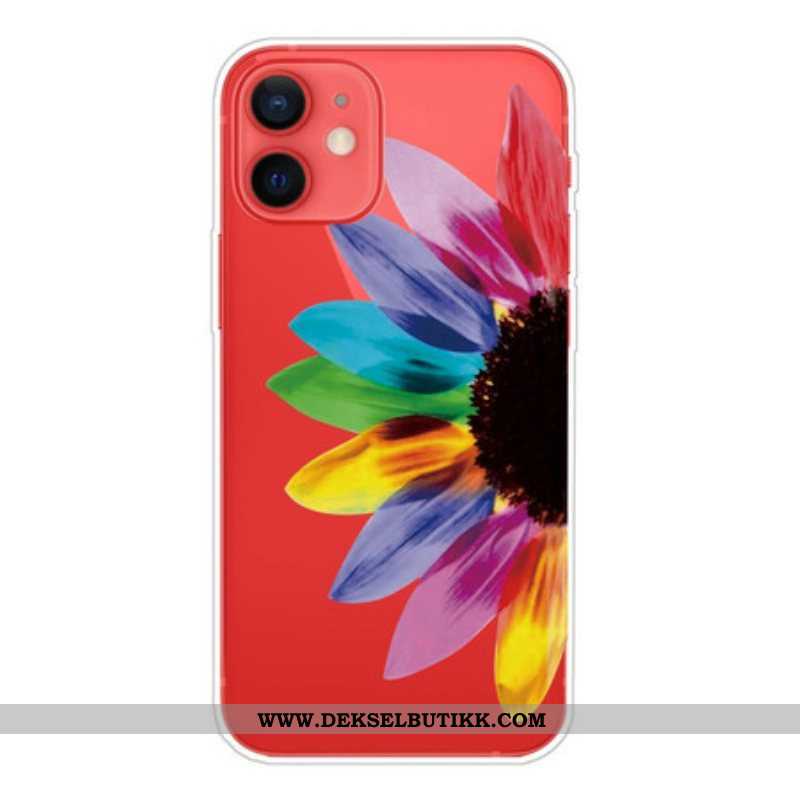 Deksel Til iPhone 13 Mini Fargerik Blomst