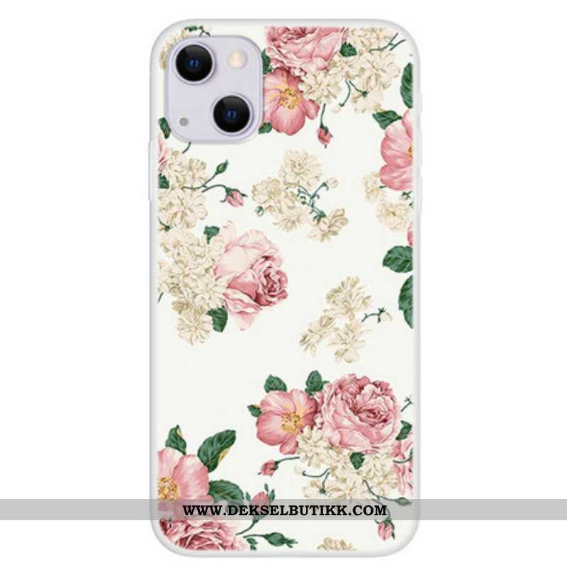 Deksel Til iPhone 13 Mini Liberty Blomster