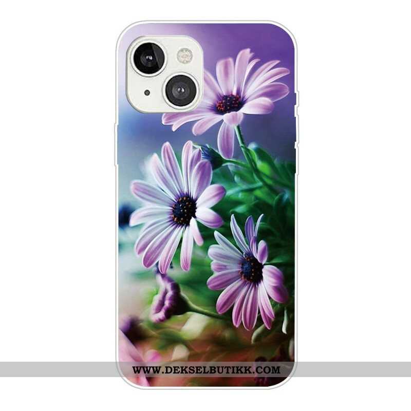 Deksel Til iPhone 13 Mini Realistiske Blomster