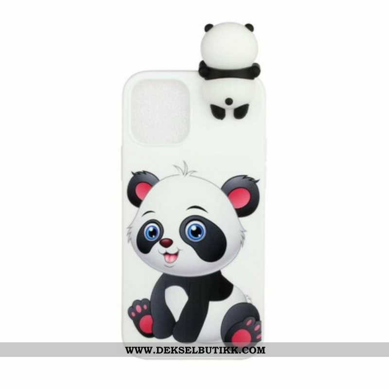 Deksel Til iPhone 13 Pro Søt Panda 3d