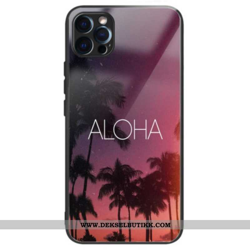 Deksel Til iPhone 14 Pro Aloha Herdet Glass