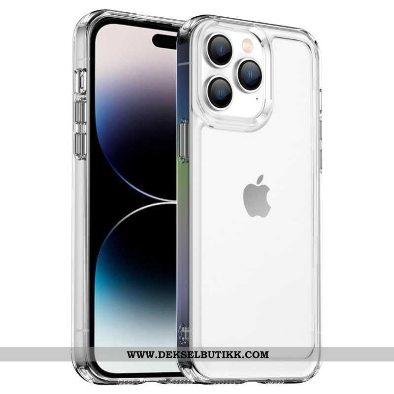 Deksel Til iPhone 14 Pro Max Transparent Candy Series