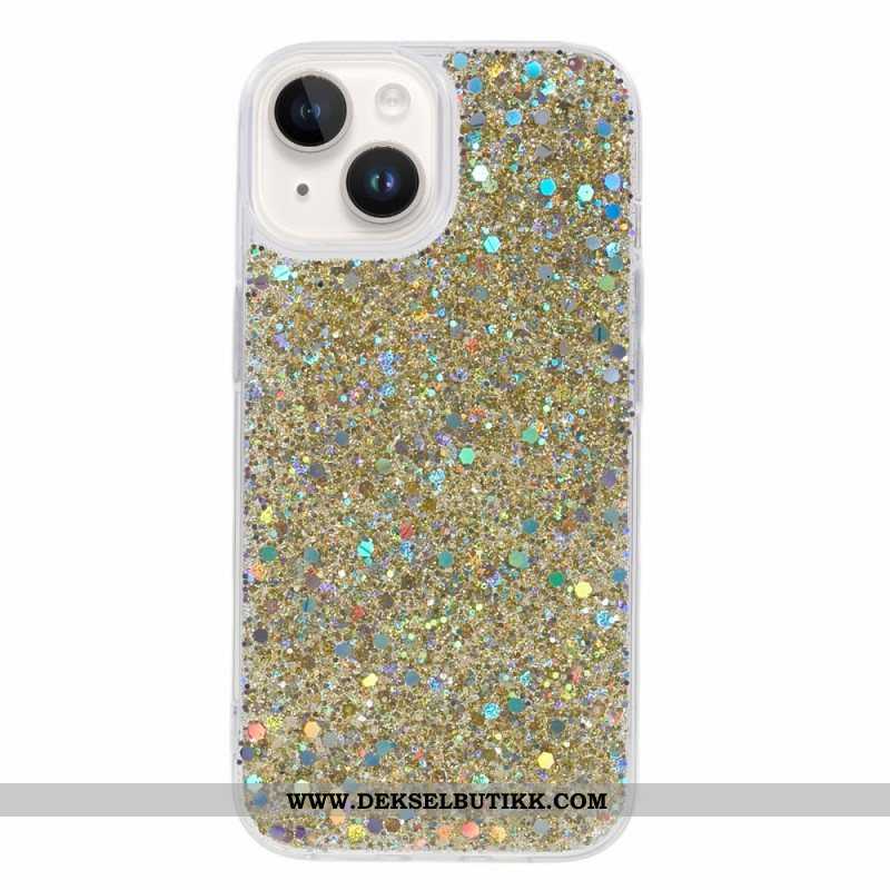 Deksel Til iPhone 15 Plus Glitter