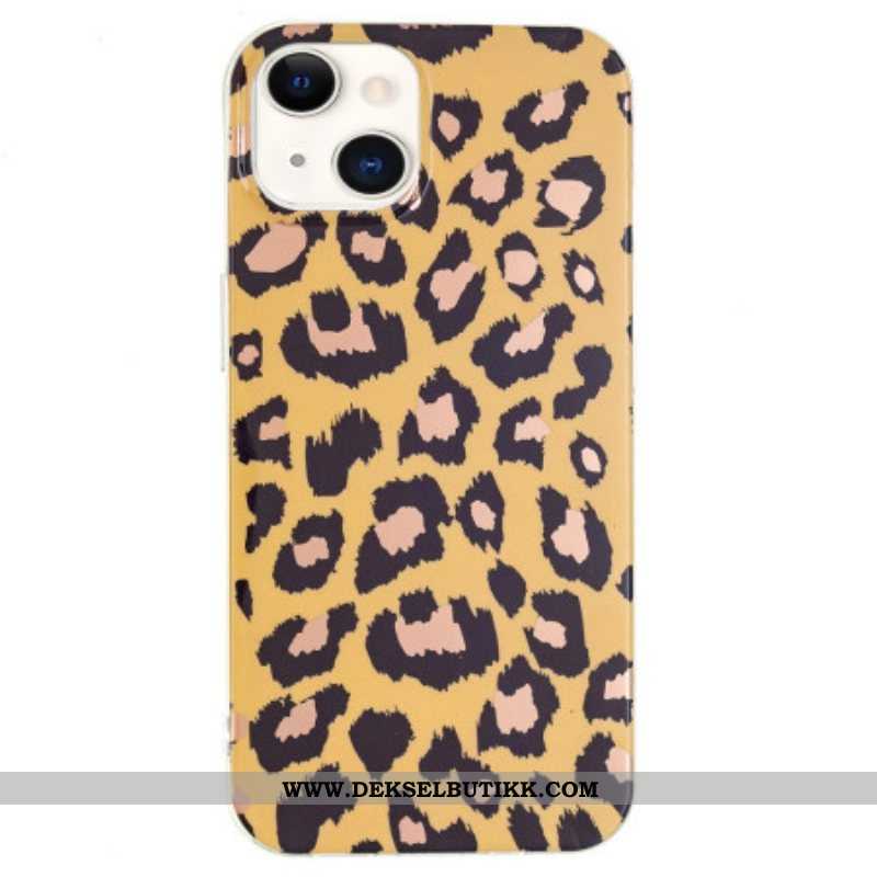 Deksel Til iPhone 15 Plus Leopard