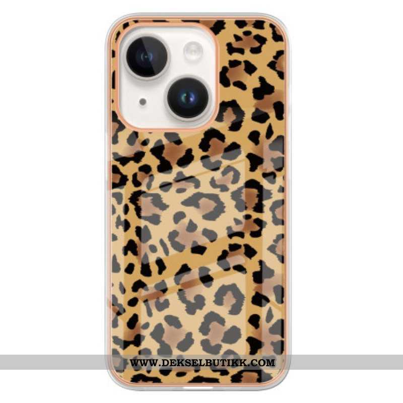 Deksel Til iPhone 15 Plus Leopard