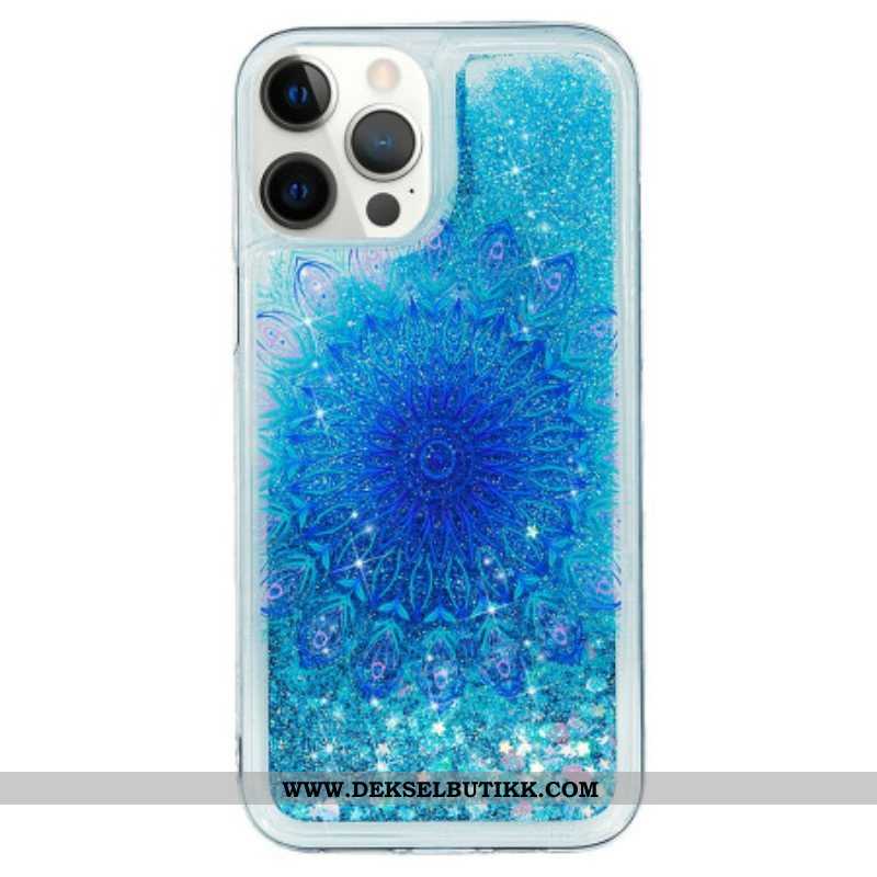 Deksel Til iPhone 15 Pro Max Mandala Glitter