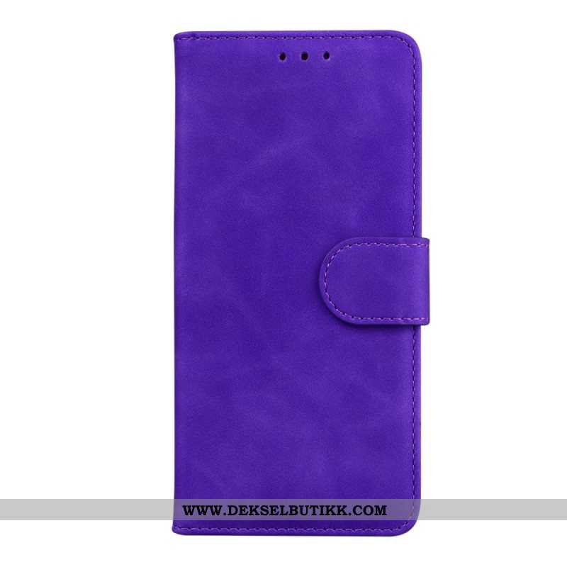 Folio Deksel Til Samsung Galaxy A13 5G / A04s Ensfarget Design