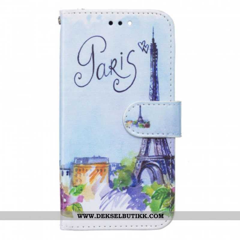 Folio Deksel Til Samsung Galaxy A13 5G / A04s Maler Paris