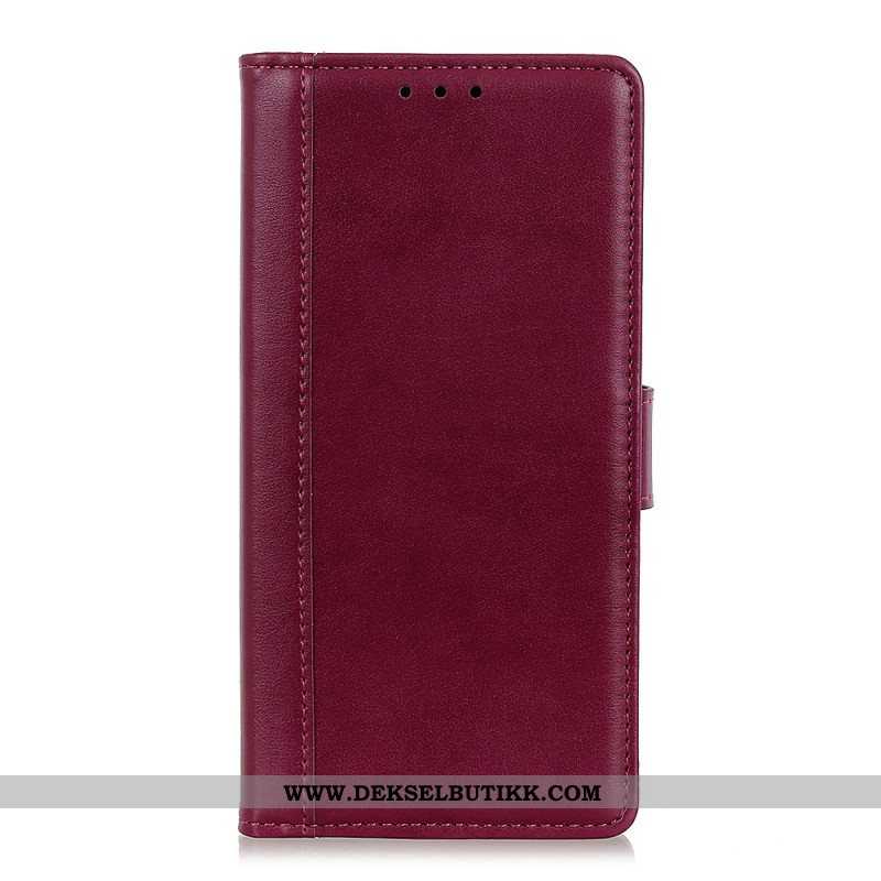 Folio Deksel Til Samsung Galaxy A13 5G / A04s Stil Leather Elegance