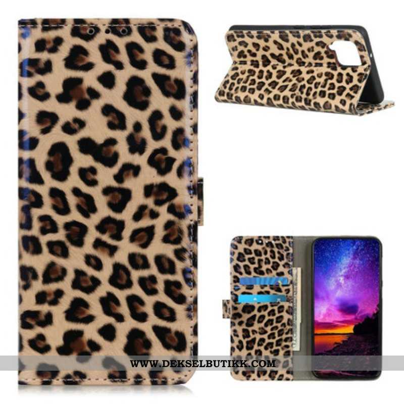 Folio Deksel Til Samsung Galaxy A42 5G Leopard