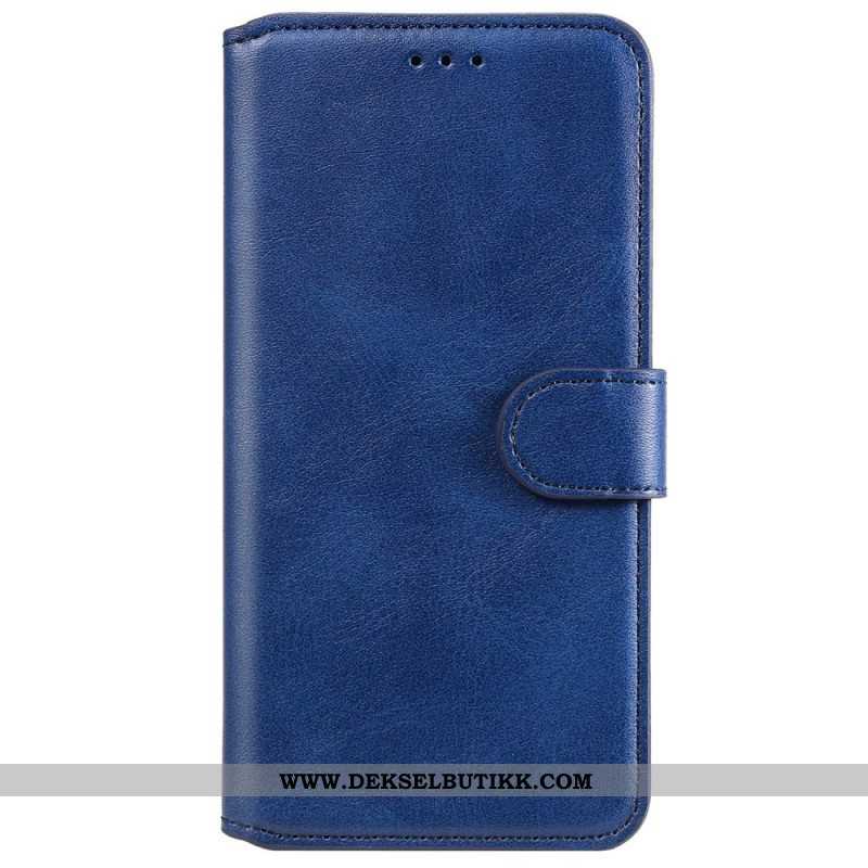 Folio Deksel Til Samsung Galaxy A53 5G Solid Color-serien