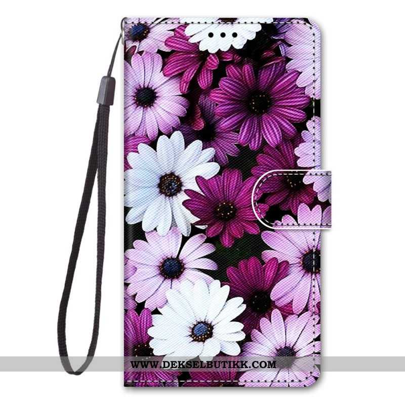 Folio Deksel Til Samsung Galaxy M23 5G Floral Wonder