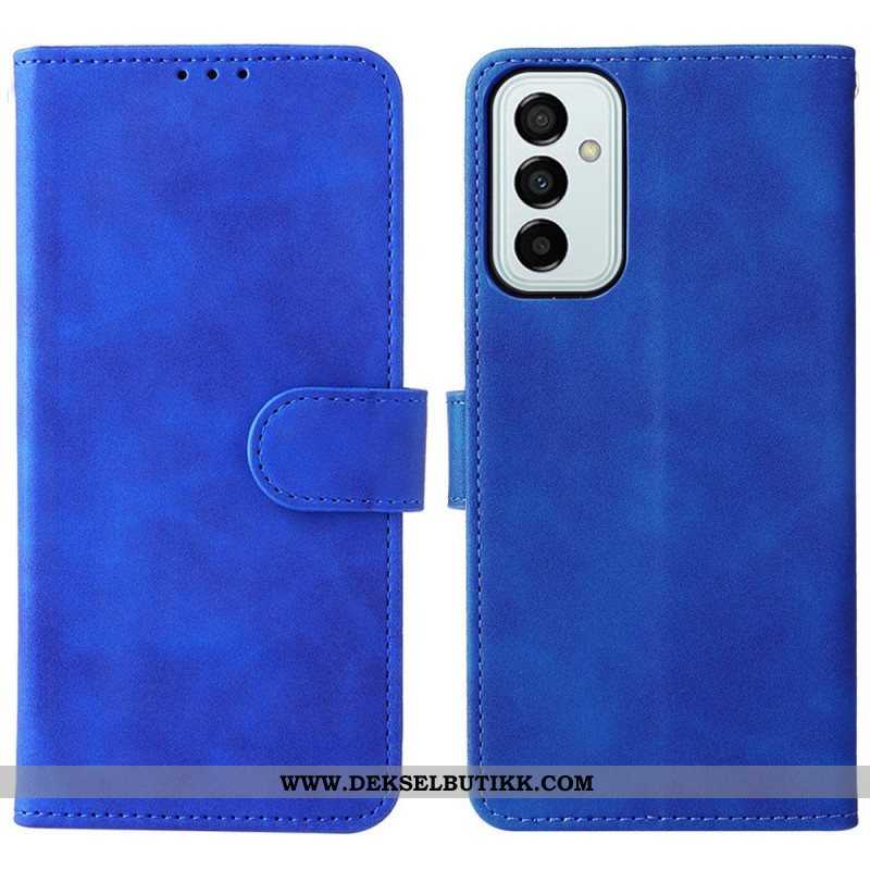 Folio Deksel Til Samsung Galaxy M23 5G Med Kjede Strappy Skin-touch