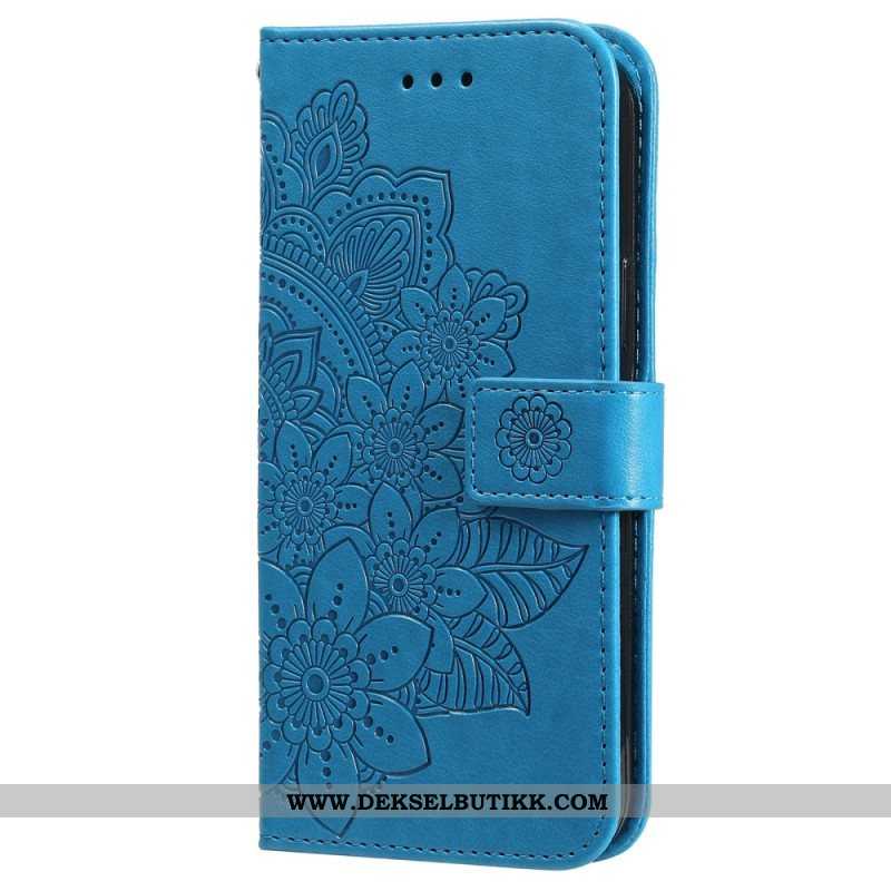 Folio Deksel Til Samsung Galaxy M52 5G Mandala Blomster