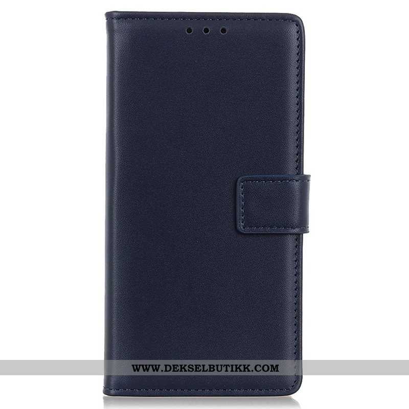 Folio Deksel Til Samsung Galaxy M53 5G Skinn Styling