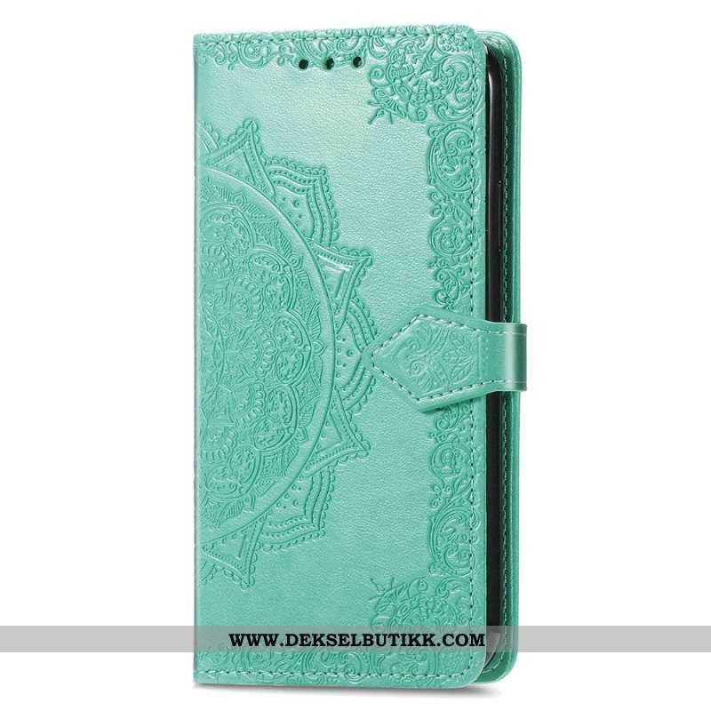 Folio Deksel Til Samsung Galaxy M53 5G Vintage Mandala