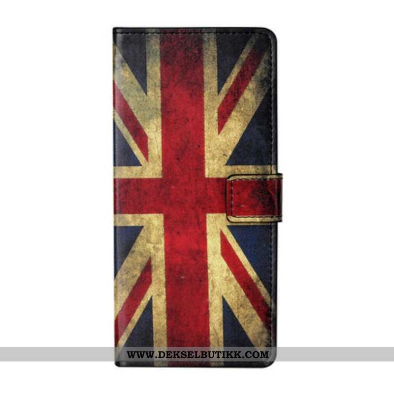 Folio Deksel Til Samsung Galaxy S21 5G Englands Flagg