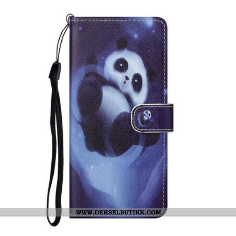 Folio Deksel Til Samsung Galaxy S21 5G Panda Space