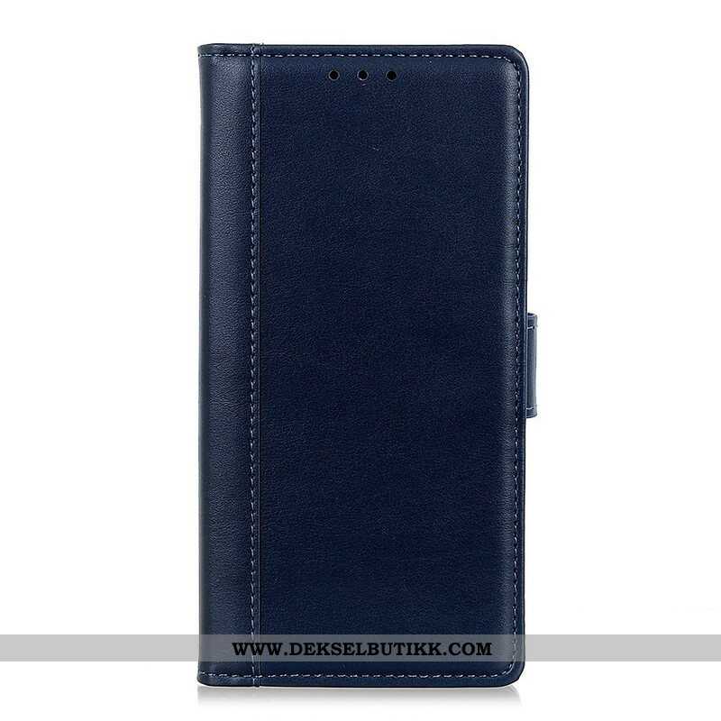 Folio Deksel Til Samsung Galaxy S21 5G Stil Leather Elegance