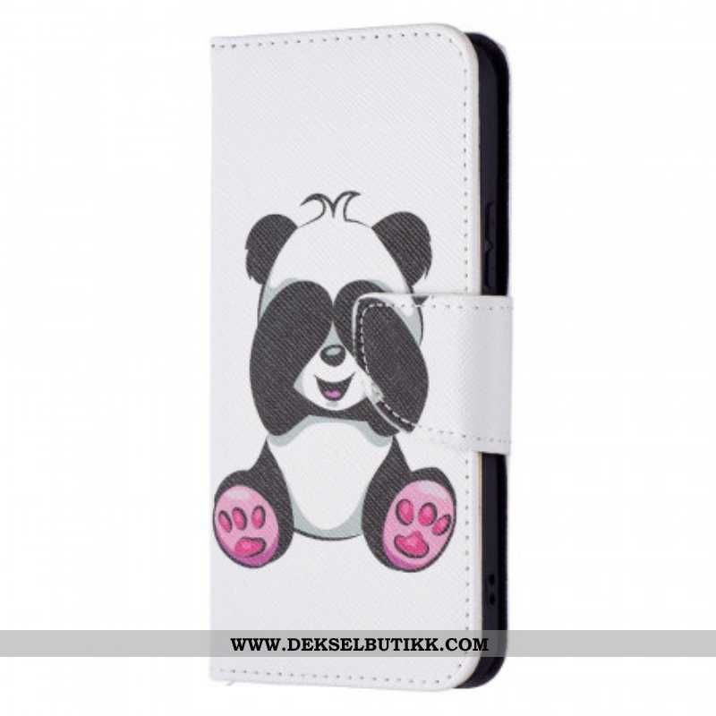 Folio Deksel Til Samsung Galaxy S22 5G Panda Moro