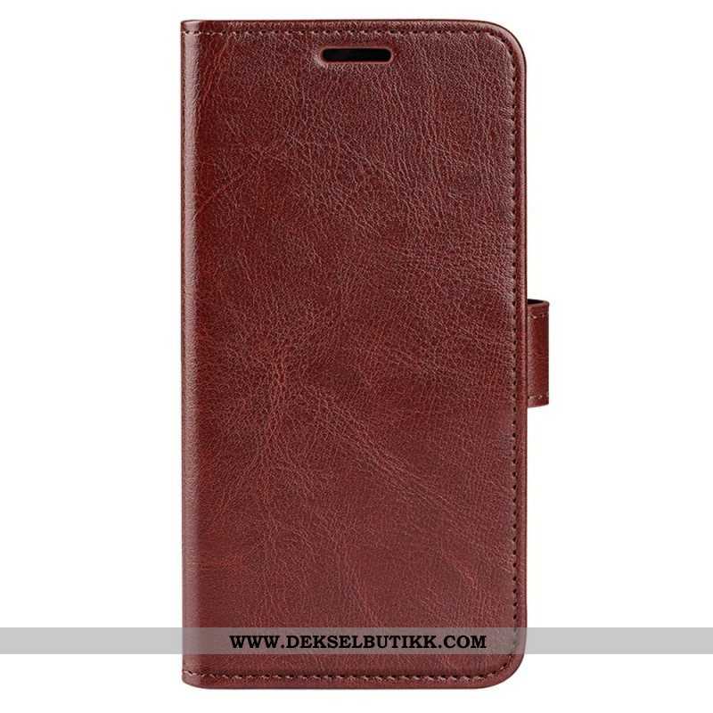 Folio Deksel Til Samsung Galaxy S23 5G Vintage Skinneffekt