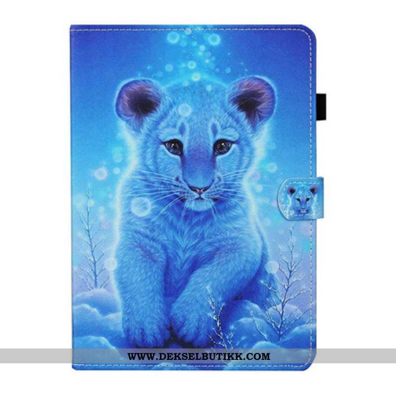 Folio Deksel Til Samsung Galaxy Tab S8 / Tab S7 Baby Tiger